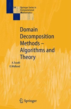Domain Decomposition Methods - Algorithms and Theory (eBook, PDF) - Toselli, Andrea; Widlund, Olof