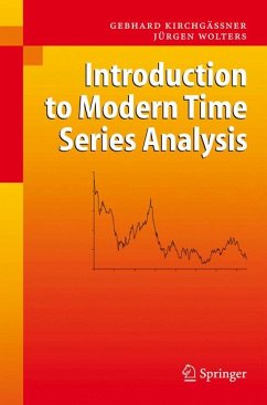 Introduction to Modern Time Series Analysis (eBook, PDF) - Kirchgässner, Gebhard; Wolters, Jürgen