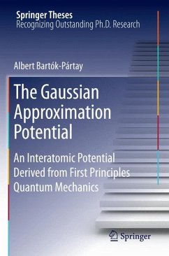 The Gaussian Approximation Potential (eBook, PDF) - Bartók-Pártay, Albert