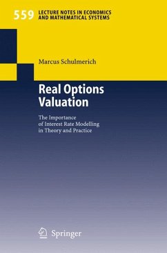 Real Options Valuation (eBook, PDF) - Schulmerich, Marcus