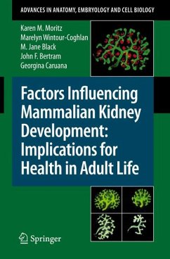 Factors Influencing Mammalian Kidney Development: Implications for Health in Adult Life (eBook, PDF) - Moritz, Karen; Wintour-Coghlan, E. Marelyn; Black, M. Jane; Bertram, John F.; Caruana, Georgina