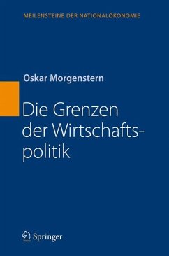 Die Grenzen der Wirtschaftspolitik (eBook, PDF) - Morgenstern, Oskar