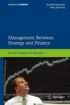Management Between Strategy and Finance (eBook, PDF) - Schwenker, Burkhard; Spremann, Klaus