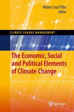 The Economic, Social and Political Elements of Climate Change (eBook, PDF)