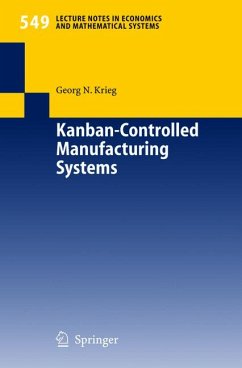 Kanban-Controlled Manufacturing Systems (eBook, PDF) - Krieg, Georg