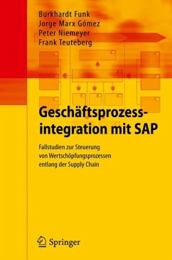 Geschäftsprozessintegration mit SAP (eBook, PDF) - Funk, Burkhardt; Marx Gómez, Jorge; Niemeyer, Peter; Teuteberg, Frank