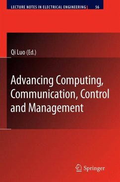 Advancing Computing, Communication, Control and Management (eBook, PDF)