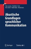 Akustische Grundlagen sprachlicher Kommunikation (eBook, PDF)