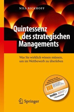 Quintessenz des strategischen Managements (eBook, PDF) - Bickhoff, Nils