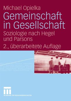 Gemeinschaft in Gesellschaft (eBook, PDF) - Opielka, Michael