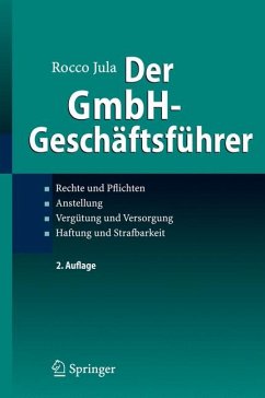 Der GmbH-Geschäftsführer (eBook, PDF) - Jula, Rocco