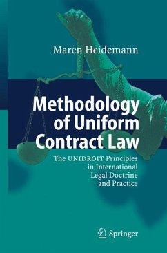 Methodology of Uniform Contract Law (eBook, PDF) - Heidemann, Maren