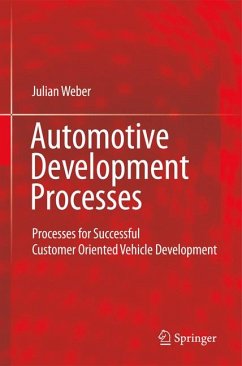 Automotive Development Processes (eBook, PDF) - Weber, Julian