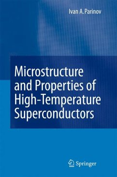 Microstructure and Properties of High-Temperature Superconductors (eBook, PDF) - Parinov, I. A.