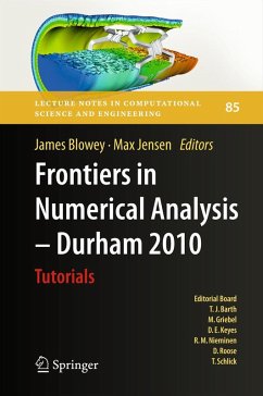 Frontiers in Numerical Analysis - Durham 2010 (eBook, PDF)