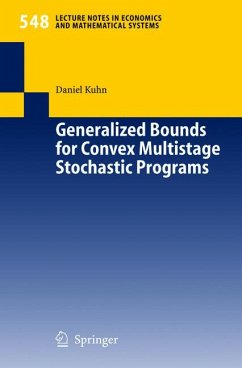 Generalized Bounds for Convex Multistage Stochastic Programs (eBook, PDF) - Kuhn, Daniel