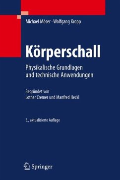 Körperschall (eBook, PDF) - Möser, Michael; Kropp, Wolfgang