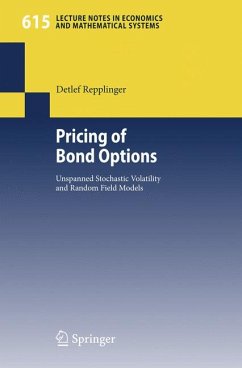 Pricing of Bond Options (eBook, PDF) - Repplinger, Detlef