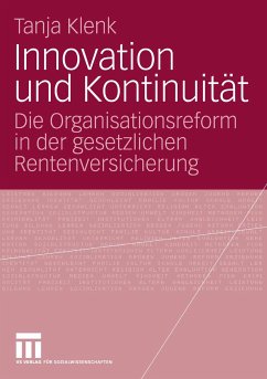 Innovation und Kontinuität (eBook, PDF) - Klenk, Tanja