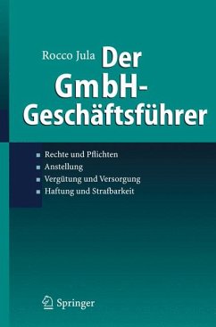 Der GmbH-Geschäftsführer (eBook, PDF) - Jula, Rocco