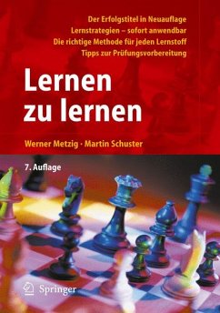 Lernen zu lernen (eBook, PDF) - Metzig, Werner; Schuster, Martin