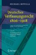 Deutsches Verfassungsrecht 1806 - 1918... - Bild 1