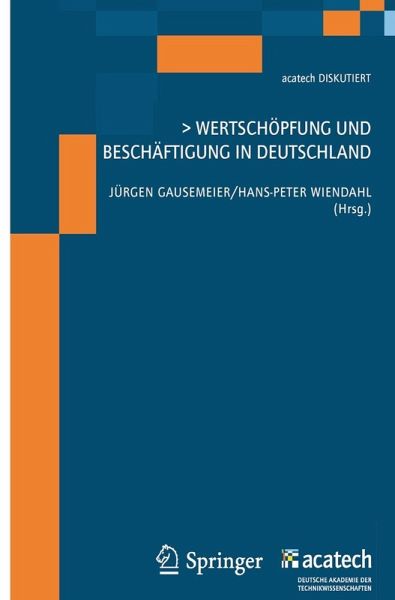 Wertschöpfung und Beschäftigung in Deutschland (eBook, PDF)