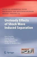 Cover Unsteady Effects of Shock Wave induced Separation (eBook, PDF)