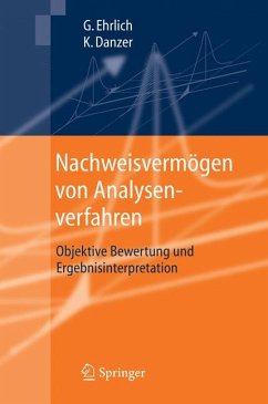 Nachweisvermögen von Analysenverfahren (eBook, PDF) - Ehrlich, Günter; Danzer, Klaus