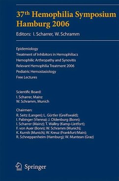 37th Hemophilia Symposium Hamburg 2006 (eBook, PDF)