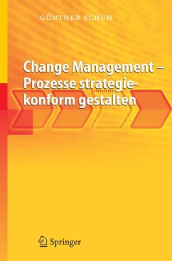 Change Management - Prozesse strategiekonform gestalten (eBook, PDF) - Schuh, Günther