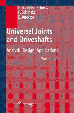 Universal Joints and Driveshafts (eBook, PDF) - Seherr-Thoss, Hans-Christoph; Schmelz, Friedrich; Aucktor, Erich