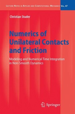 Numerics of Unilateral Contacts and Friction (eBook, PDF) - Studer, Christian