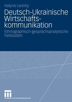 Deutsch-ukrainische Wirtschaftskommunikation (eBook, PDF) - Leontiy, Halyna