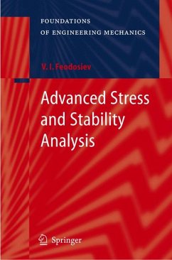 Advanced Stress and Stability Analysis (eBook, PDF) - Feodosiev, V.I.
