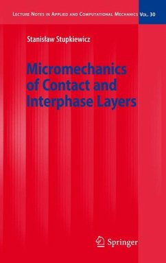 Micromechanics of Contact and Interphase Layers (eBook, PDF) - Stupkiewicz, S.