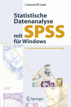 Statistische Datenanalyse mit SPSS für Windows (eBook, PDF)