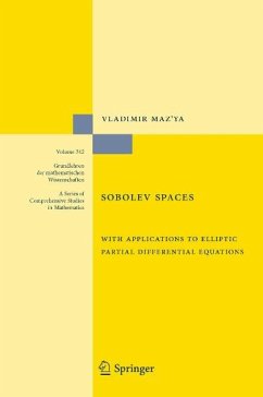 Sobolev Spaces (eBook, PDF) - Maz'ya, Vladimir