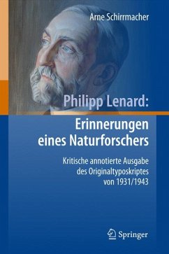 Philipp Lenard: Erinnerungen eines Naturforschers (eBook, PDF) - Schirrmacher, Arne