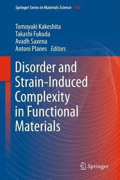 Disorder and Strain-Induced Complexity in Functional Materials (eBook, PDF)