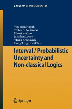 Interval / Probabilistic Uncertainty and Non-classical Logics (eBook, PDF)