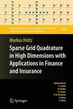 Sparse Grid Quadrature in High Dimensions with Applications in Finance and Insurance (eBook, PDF) - Holtz, Markus