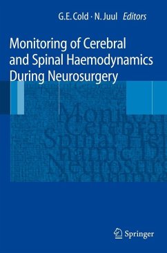 Cover Monitoring of Cerebral and Spinal Haemodynamics during Neurosurgery (eBook, PDF)