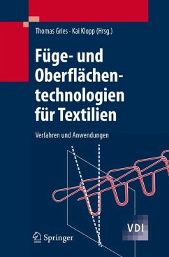 Füge- und Oberflächentechnologien für Textilien (eBook, PDF)