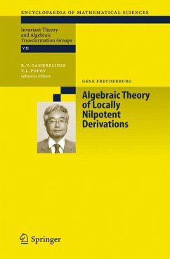 Algebraic Theory of Locally Nilpotent Derivations (eBook, PDF) - Freudenburg, Gene