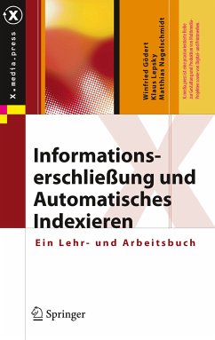 Informationserschließung und Automatisches Indexieren (eBook, PDF) - Gödert, Winfried; Lepsky, Klaus; Nagelschmidt, Matthias