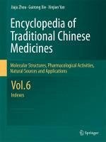Cover Encyclopedia of Traditional Chinese Medicines - Molecular Structures, Pharmacological Activities, Natural Sources and Applications (eBook, PDF)