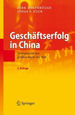 Geschäftserfolg in China (eBook, PDF) - Holtbrügge, Dirk; Puck, Jonas F.