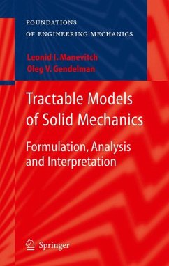 Tractable Models of Solid Mechanics (eBook, PDF) - Gendelman, Oleg V.; Manevitch, Leonid I.