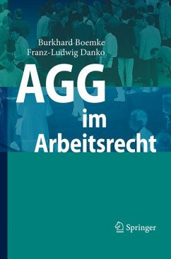 AGG im Arbeitsrecht (eBook, PDF) - Boemke, Burkhard; Danko, Franz-Ludwig